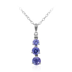 Collier en or et Tanzanite AAA