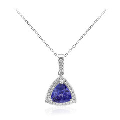 Collier en or et Tanzanite AAA (CIRARI)