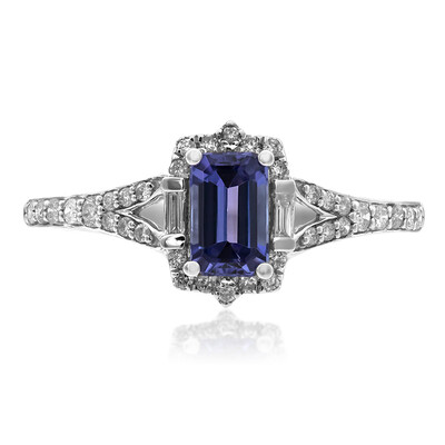 Bague en or et Tanzanite AAA (CIRARI)