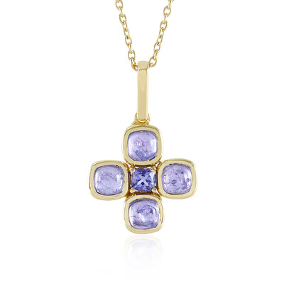 Collier en argent et Tanzanite (KM by Juwelo)