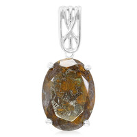 Pendentif en argent et Quartz Dinosaure