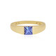 Bague en or et Tanzanite AAA