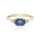 Bague en or et Spinelle bleu cobalt Luc Yen (AMAYANI)