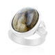 Bague en argent et Labradorite (MONOSONO COLLECTION)