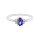 Bague en argent et Tanzanite