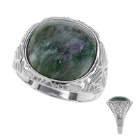 Bague en argent et Fuchsite