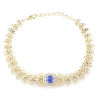 Bracelet en or et Tanzanite AAA (Ornaments by de Melo)