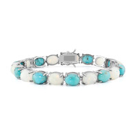 Bracelet en argent et Turquoise