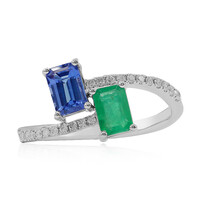 Bague en or et Tanzanite AAA (CIRARI)