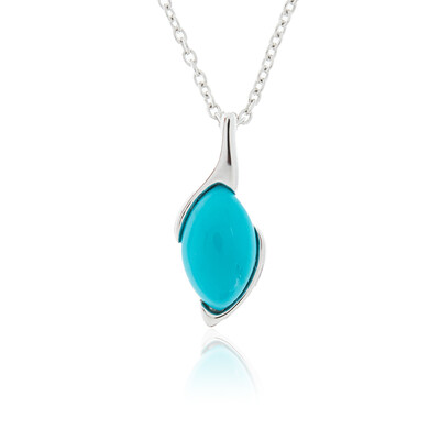 Collier en argent et Turquoise Sleeping Beauty