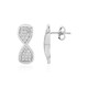 Boucles d'oreilles en argent et Zircon