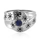 Bague en argent et Saphir bleu (TPC)