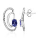 Boucles d'oreilles en argent et Tanzanite