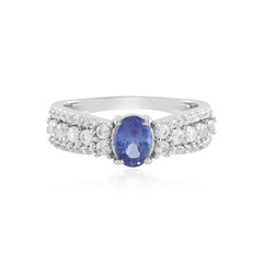 Bague en argent et Tanzanite