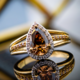 Bague en or et Diamant cognac SI1 d'Argyle (Mark Tremonti)