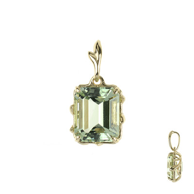 Pendentif en or et Améthyste verte (dagen)