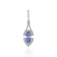 Pendentif en argent et Tanzanite