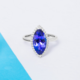 Bague en or et Tanzanite AAA (CIRARI)