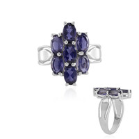 Bague en argent et Iolite