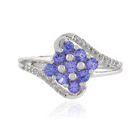 Bague en argent et Tanzanite