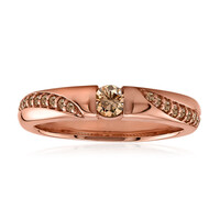 Bague en or et Diamant rose de France VS1 d'Argyle