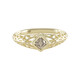 Bague en or et Diamant champagne I2 (Ornaments by de Melo)