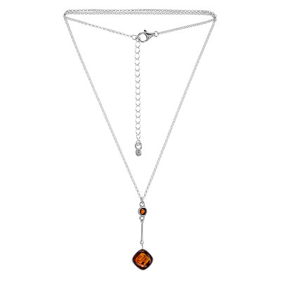 Collier en argent et Ambre baltique (dagen)