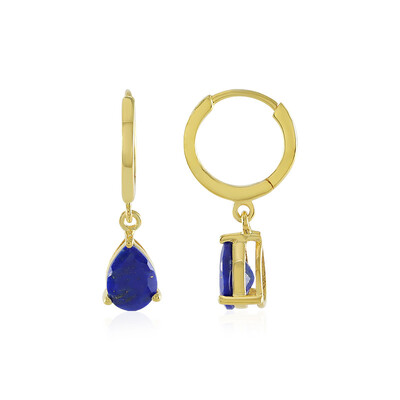 Boucles d'oreilles en argent et Lapis-Lazuli