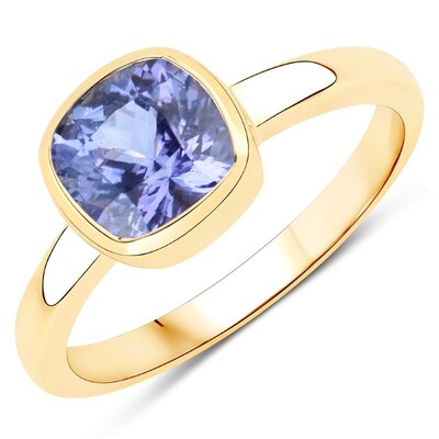 Bague en argent et Tanzanite