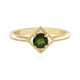 Bague en argent et Diopside de Russie