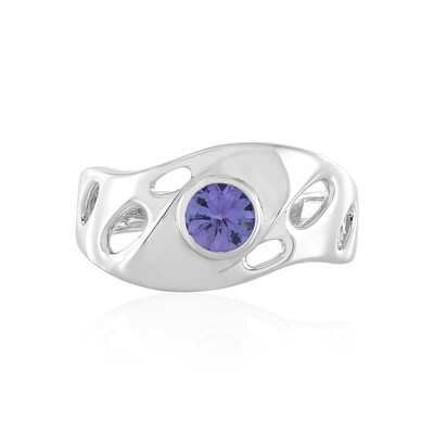 Bague en argent et Tanzanite (de Melo)