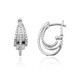 Boucles d'oreilles en platine et Diamant Flawless (F) (LUCENT DIAMONDS)