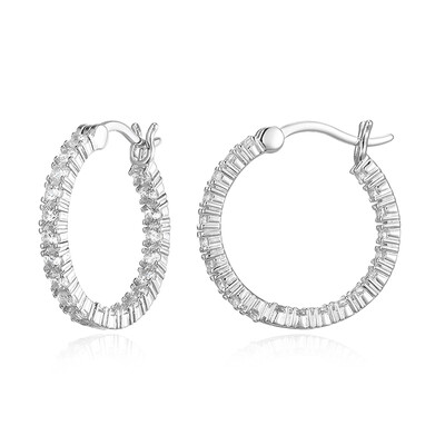 Boucles d'oreilles en argent et Zircon