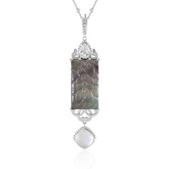 Collier en argent et Nacre (Dallas Prince Designs)