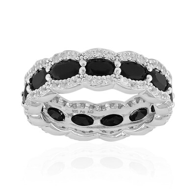 Bague en argent et Onyx noir