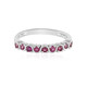 Bague en argent et Grenat Rhodolite