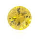 Gemme et Saphir jaune 0,95 ct