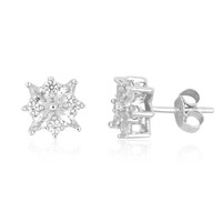 Boucles d'oreilles en argent et Zircon