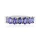 Bague en argent et Tanzanite