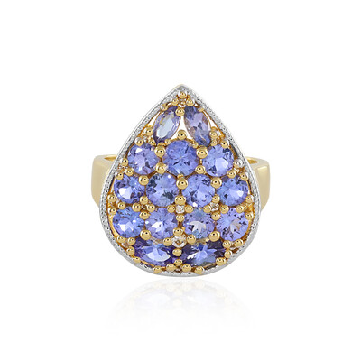 Bague en argent et Tanzanite