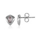 Boucles d'oreilles en argent et Topaze rose d'Ouro Preto