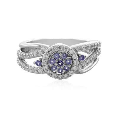 Bague en argent et Tanzanite