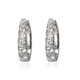 Boucles d'oreilles en argent et Zircon