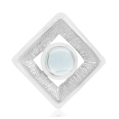 Pendentif en argent et Topaze bleu ciel