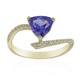 Bague en or et Tanzanite AAA (CIRARI)