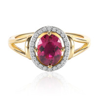 Bague en or et Rubellite (Tenner Diniz)