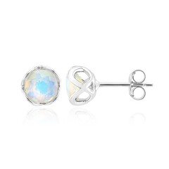 Boucles d'oreilles en argent et Opale Welo