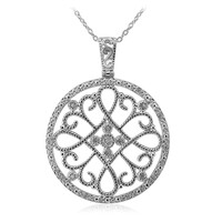 Collier en argent et Diamant I3 (I)