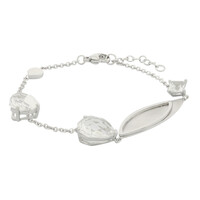 Bracelet en argent et Quartz blanc (TPC)