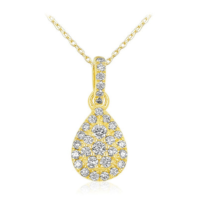 Collier en or et Diamant Flawless (F) (LUCENT DIAMONDS)